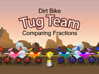 play Tug Team Dirt Bike Fractions