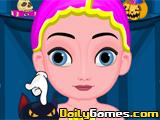 play Baby Elsa Halloween Makeup