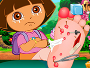 play Dora Foot Injuries