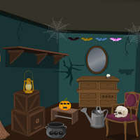 play Scary Halloween House Escape 4