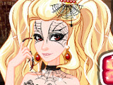 play Halloween Make Up Spider Queen