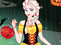 play Elsa In Frozen Halloween