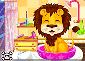 play Baby Lion Salon