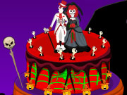 Halloween Wedding Cake