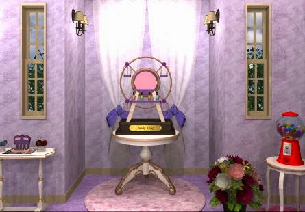 play Candy Rooms Escape 17: Purple Girly