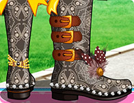 play Stylish Rain Boots