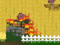 play Burning Scarecrow