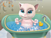 play Talking Angela Bathing