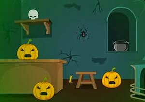 play Wow Scary Halloween House Escape 7