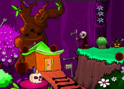 play Halloween Forest House Escape
