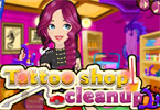 play Tattoo Shop Clean Up