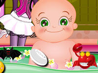 play Baby Rosy Halloween Day Kissing