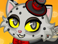 play Purrfect Kitten Halloween Kissing