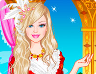 play Barbie Victorian Wedding Dress Up