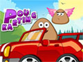 play Pou Karting