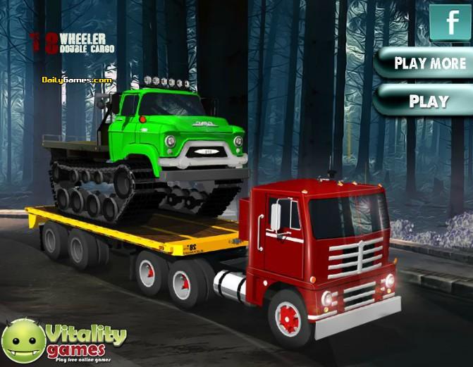 play 18 Wheeler Double Cargo