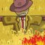 play Burning Scarecrow