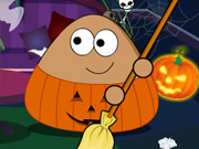 Pou Halloween Cleanup