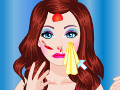 play Barbie Face Injury