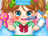 play Cute Baby Cold Doctor