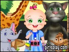 play Baby Rosy And Tom Zoo Adventure