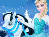 play Elsa Goes Horseback Riding