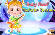 play Baby Hazel Rockstar Dressup