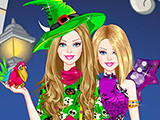 play Barbie Halloween Princess Dressup