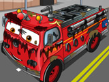 play Tom Wash Fire Truck