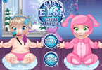 play Baby Elsa Great Makeover