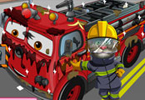 play Tom Wash Fire Truck