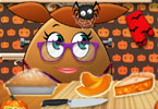 Pou Girl Pumpkin Pie