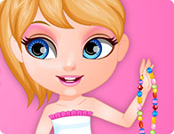 play Baby Barbie Hobbies Beads Necklace