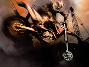 play New Halloween Skull Rider
