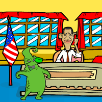 play Obama Ghostbusters