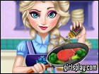 play Elsa Real Cooking