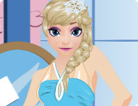 play Elsa Dress Up For School