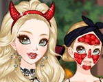 play Haunted Halloween Makeover