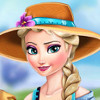 play Elsa Ice Flower