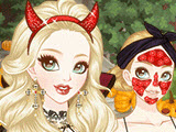 play Haunted Halloween Makeover