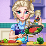 play Elsa Real Cooking