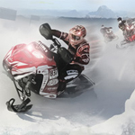 play Snowmobile Winter Racing