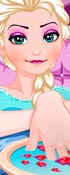 play Frozen Elsa Hand Spa