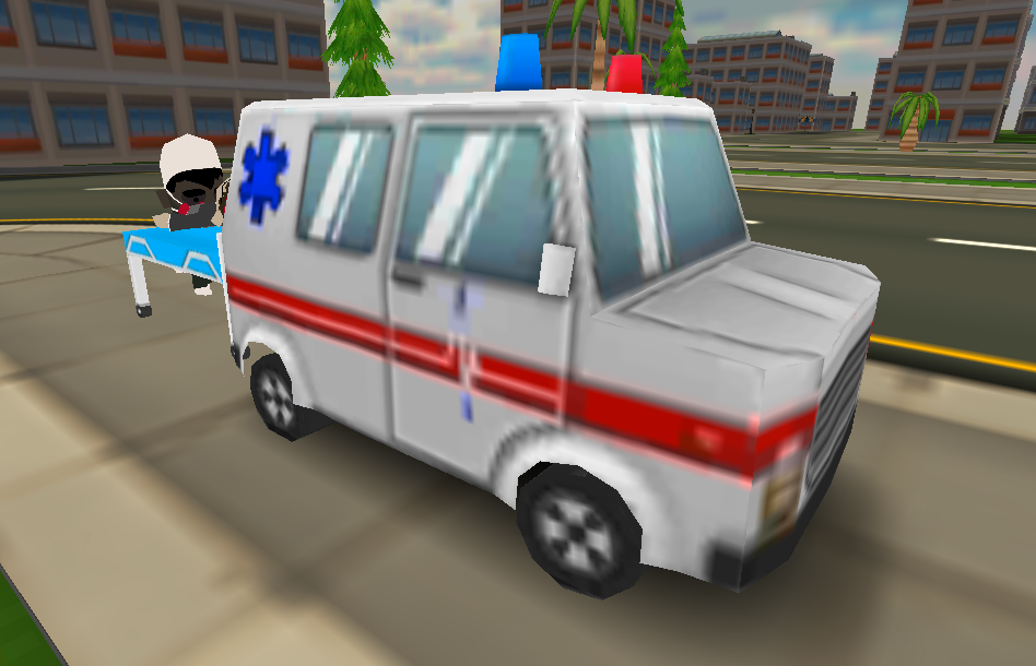 play Ambulance Rush 3D