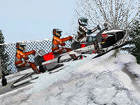 play Snowmobile Winter Racing