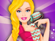 play Barbie Colorful Designs