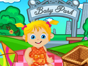 Baby Ella On A Picnic