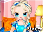 play Baby Elsa Flu Problems