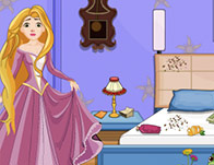 play Princess Rapunzel Room Cleaning