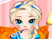 play Baby Elsa Flu